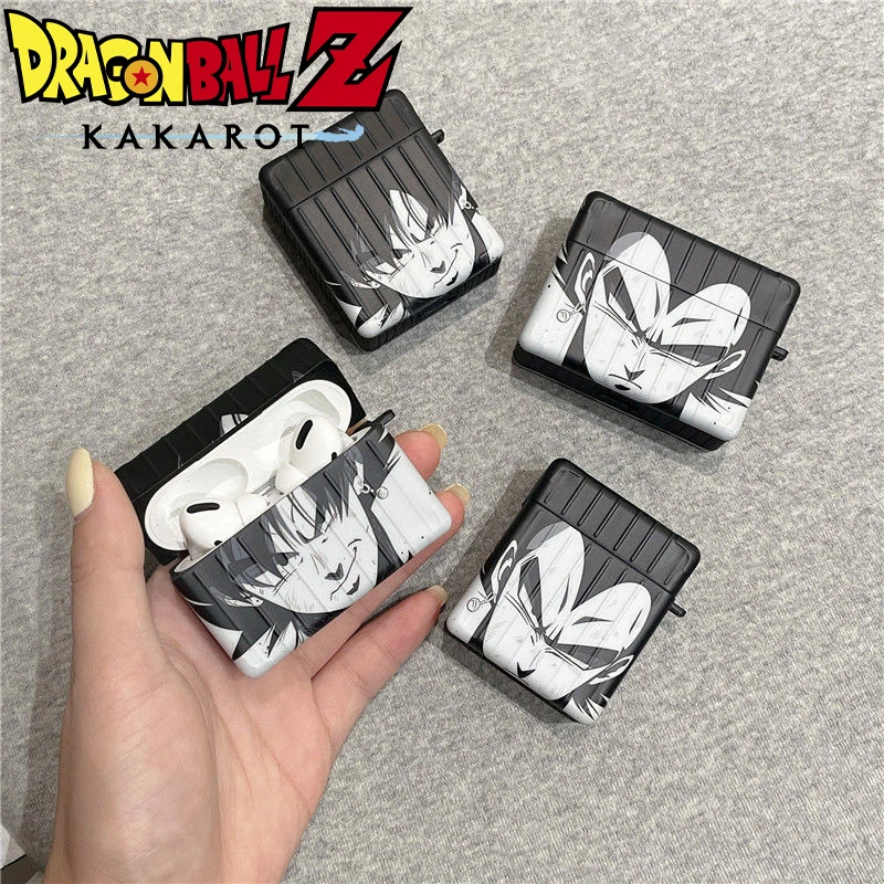 Чехол для наушников Dragon Ball Son Goku Vegeta чехол AirPods 1 2 Pro с зарядным боксом защитный