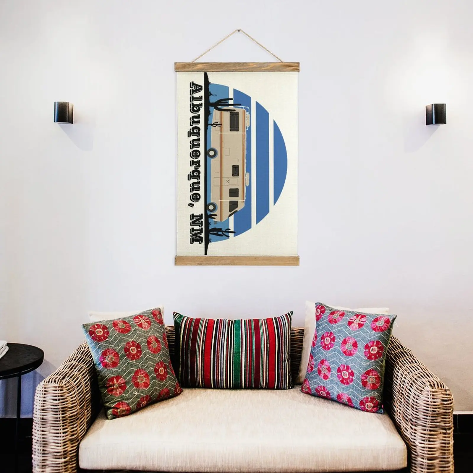 Картина висячая на холсте с изображением Боулдера дона альбукерка новая