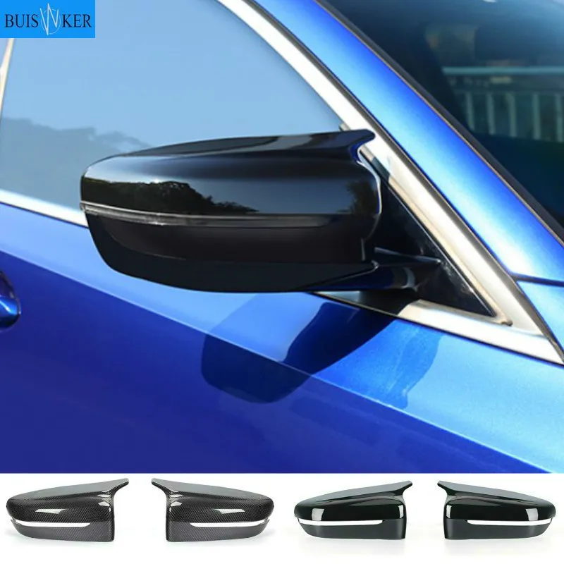 

Carbon Fiber ABS Door Side Rearview Mirror Cover Caps For BMW 3 4 5 7 8 Series G20 G21 G22 G23 G30 G31 G11 G12 G14 G15 G16 (LHD)