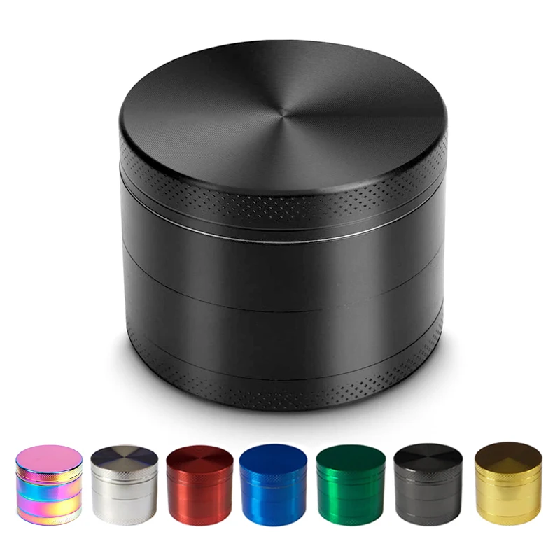 

4 Layers Mini Cute 40mm Hemp Pepper Pot Spice Mill Zinc Alloy Metal Dry Herb Smoke Cigarette Accessories Herbal Tobacco Grinder