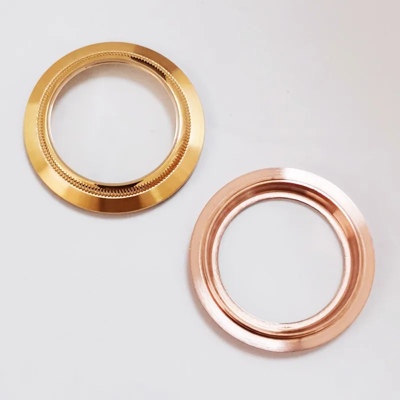 Mod Watch Accessories Stainless Steel Transparent Display Back Cover 35.5mm Suitable for ROX SUB YaC  Vintage 40mm Watch Case