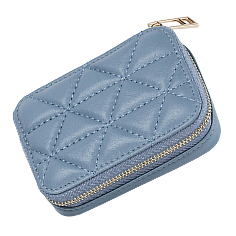 

Lipstick Lip Gloss Bag Small Pouch Storage Purse with Mirror