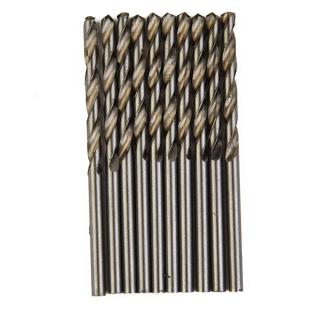 

40/50Pcs 1/1.5/2/2.5/3mm M35 HSS-CO Cobalt Twist Drill Bit For High Tensile Stainless Steels Drilling