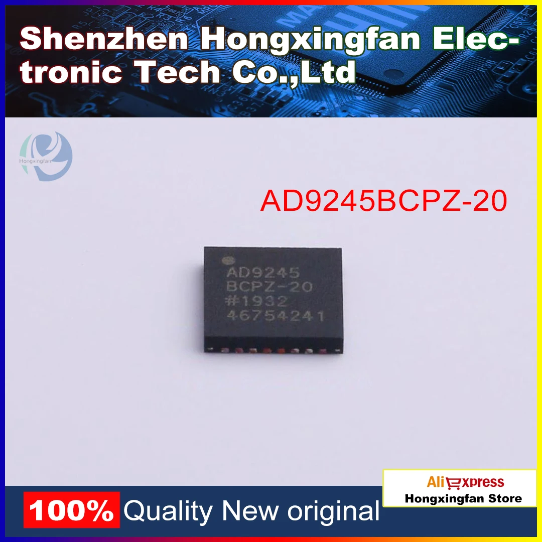 

1PCS High-speed analog-to-digital converter AD9245BCPZ-20 ADC 14-BIT 3V 80 MSPS