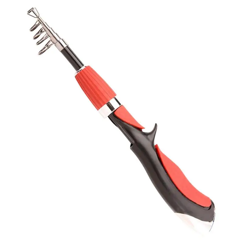 Телескопическая удочка портативная рыболовная Luya для подледной рыбалки