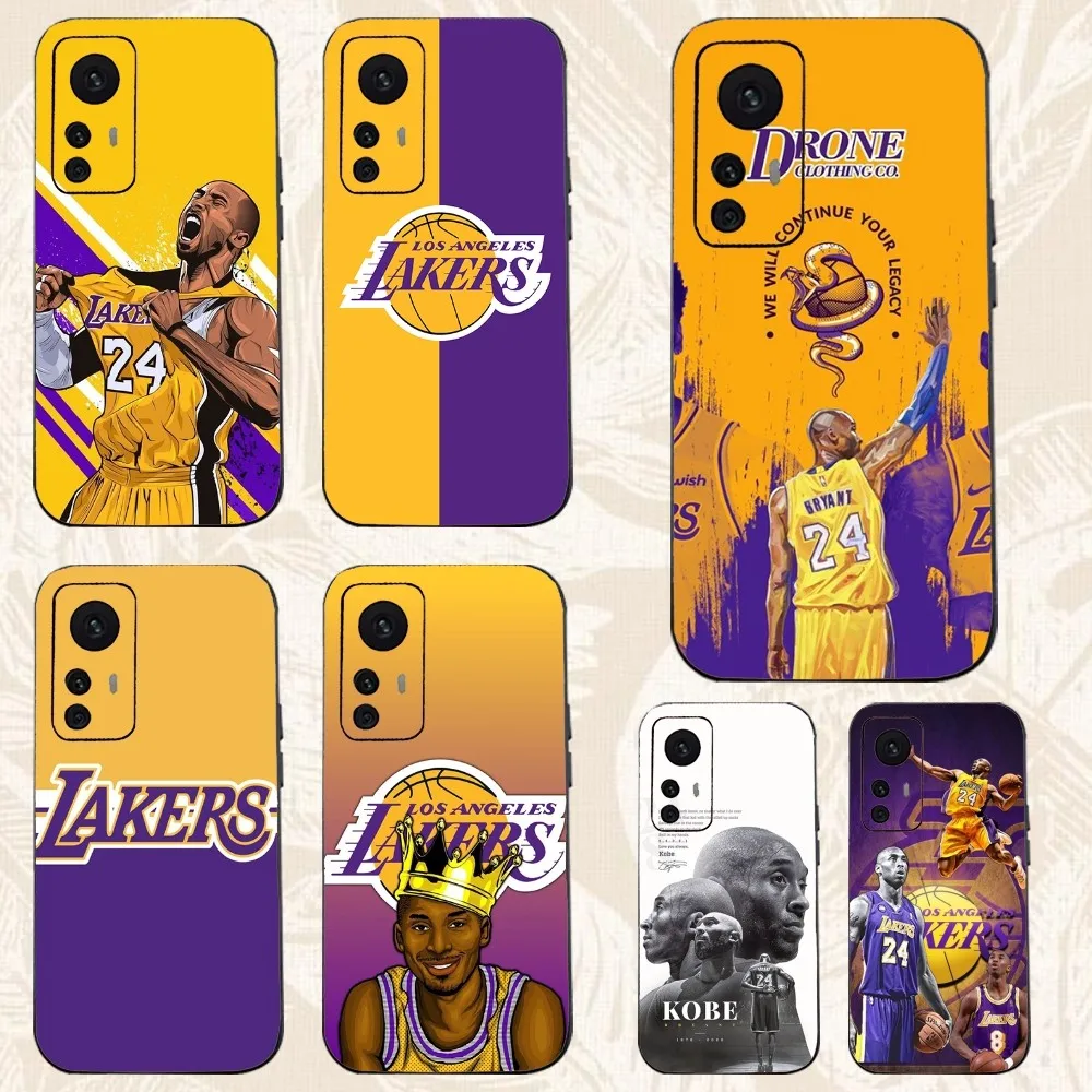 Чехол для телефона K-Kobe Basketball Star B-Bryant Xiaomi 11 Redmi Note 5G 8T 9A 9 10T Note8Pro 12SUltra черный чехол