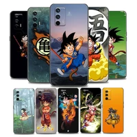 son goku drawings dragon ball z phone case for realme q2 c20 c21 v15 5g 8 5g c25 gt neo v13 5g x7 pro ultra c21y soft silicone