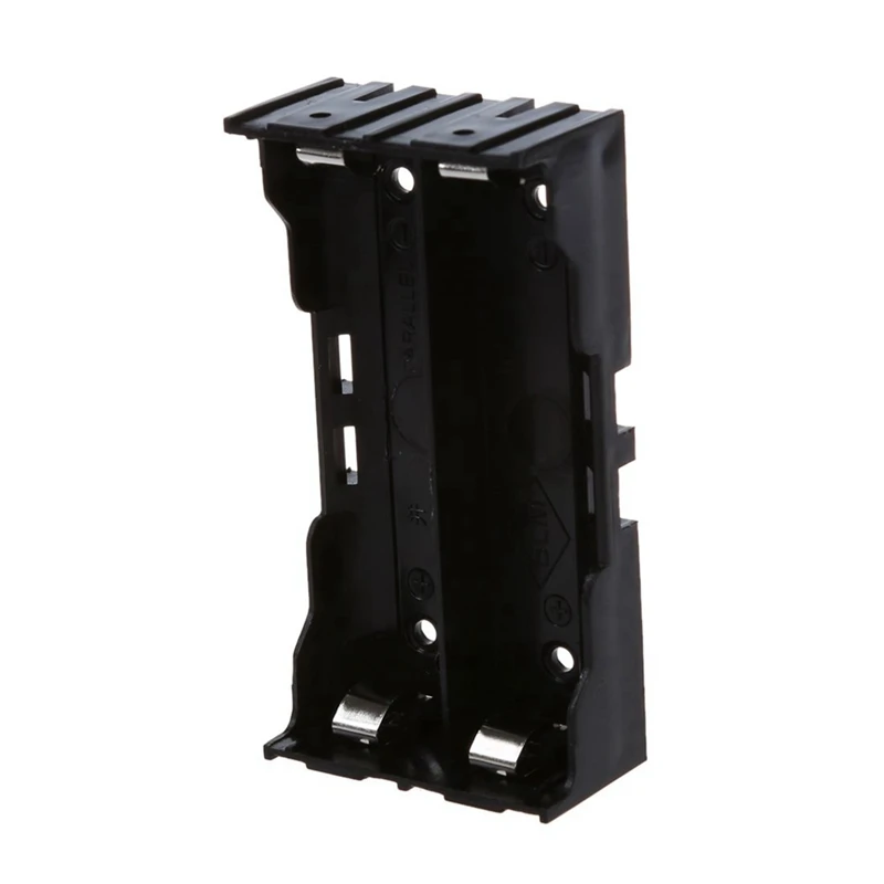 5 шт. черные пластиковые Аккумуляторы 2X3 7 в 18650 4 контакта держатель аккумулятора