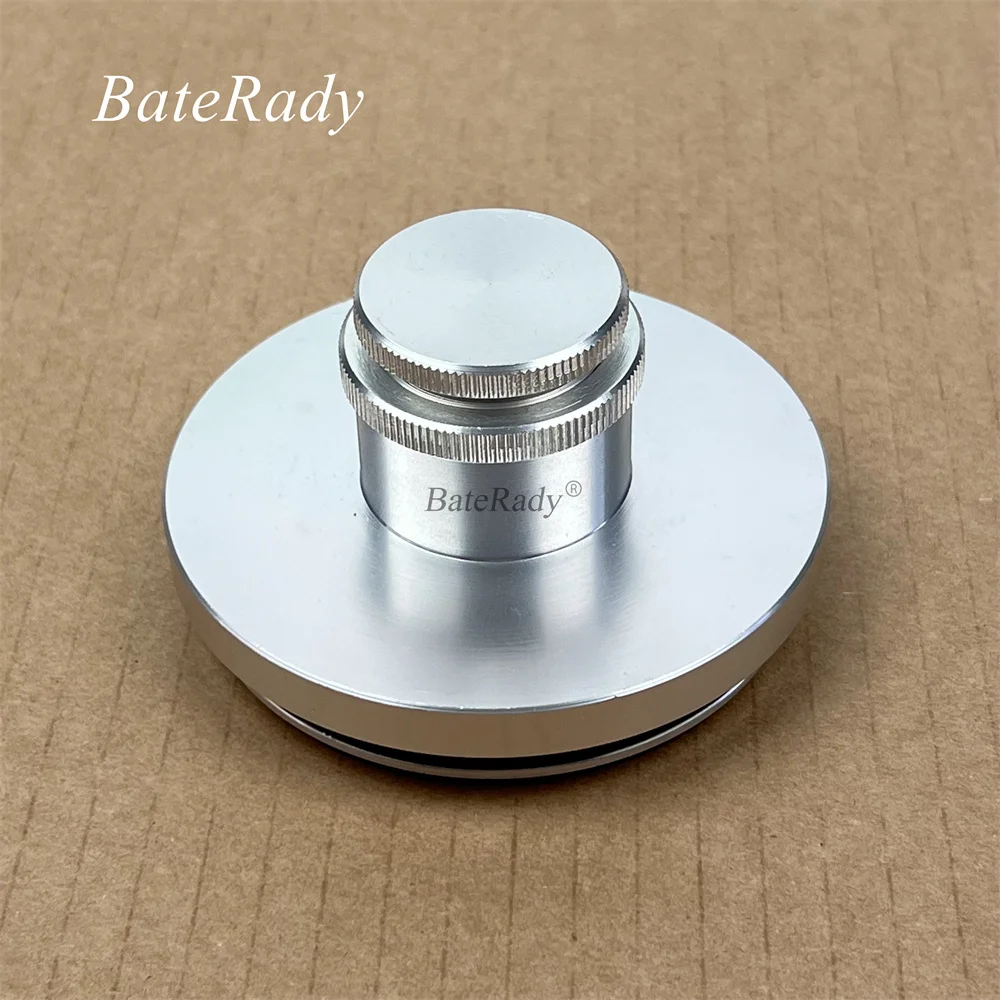 BateRady Aluminum Ink Cup,Manual Printer Ink Tank  use Ceramic Ring RJ1 100x90x12mm(Buy extra),price for ink cup only enlarge