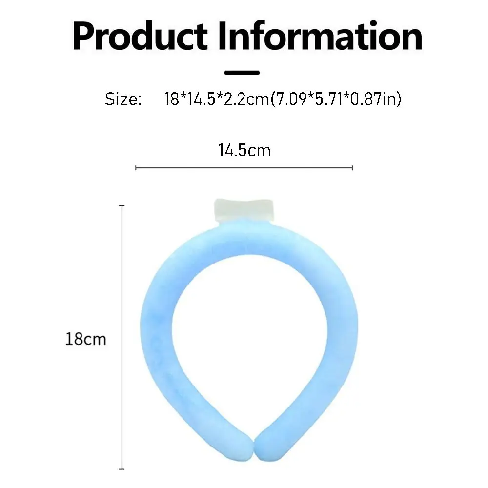 Охлаждающая трубка для шеи многоразовое охлаждающее устройство охлаждения с