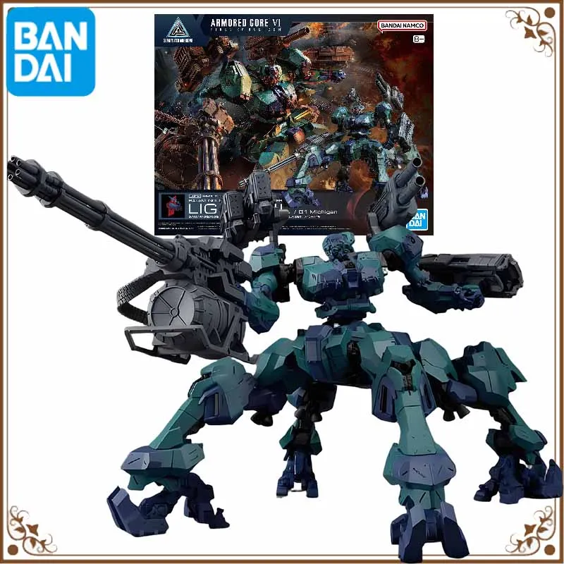Bandai оригинальный GUNDAM 30 мм BALAM INDUSTRIES BD-011 MELANDER Liger Tail аниме фигурка в сборе модель