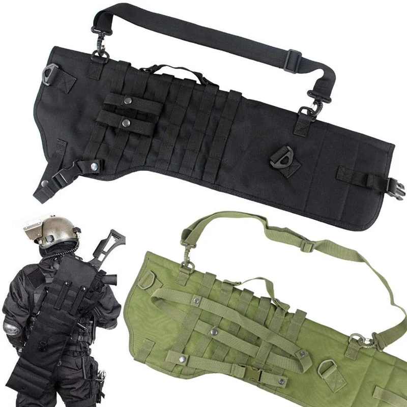 Tactical Rifle Shotgun Scabbard Case 34 Inch Shotgun Shoulder Carry Bag Hunting Gun Holster Airsoft Military Army Gun Backpack