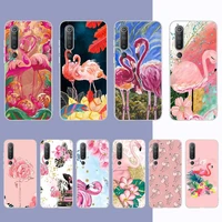 yndfcnb animal flamingo cute phone case for samsung s21 a10 for redmi note 7 9 for huawei p30pro honor 8x 10i cover