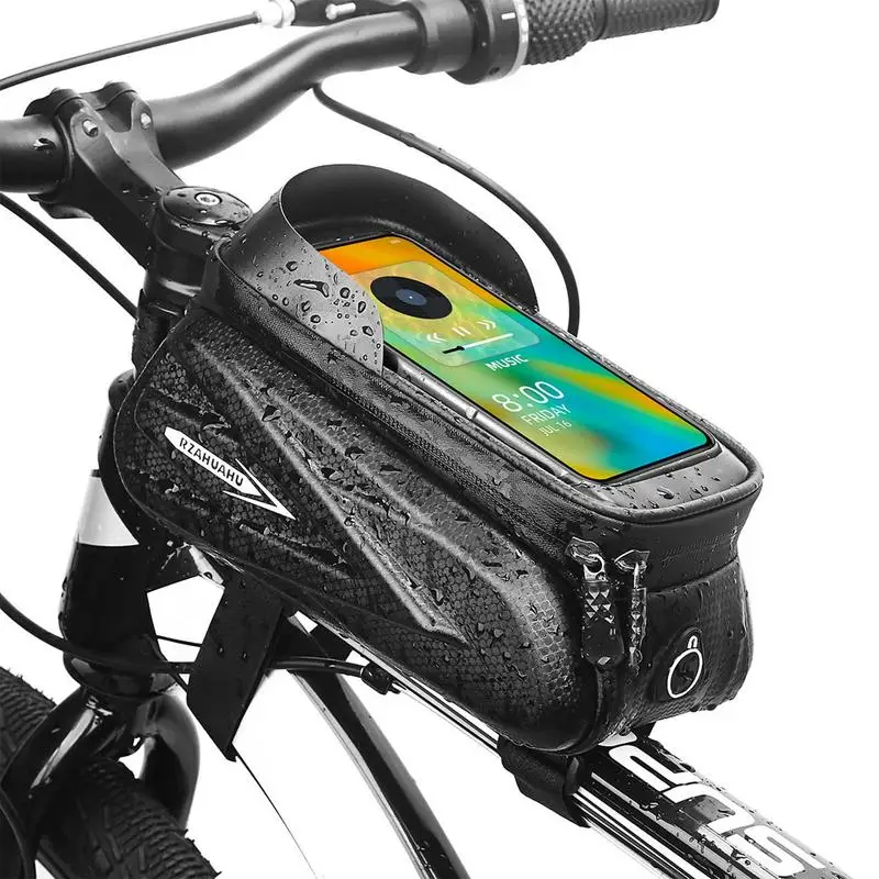 

Сумка велосипедная Водонепроницаемая на переднюю раму, 7,2 дюйма, с сенсорным экраном