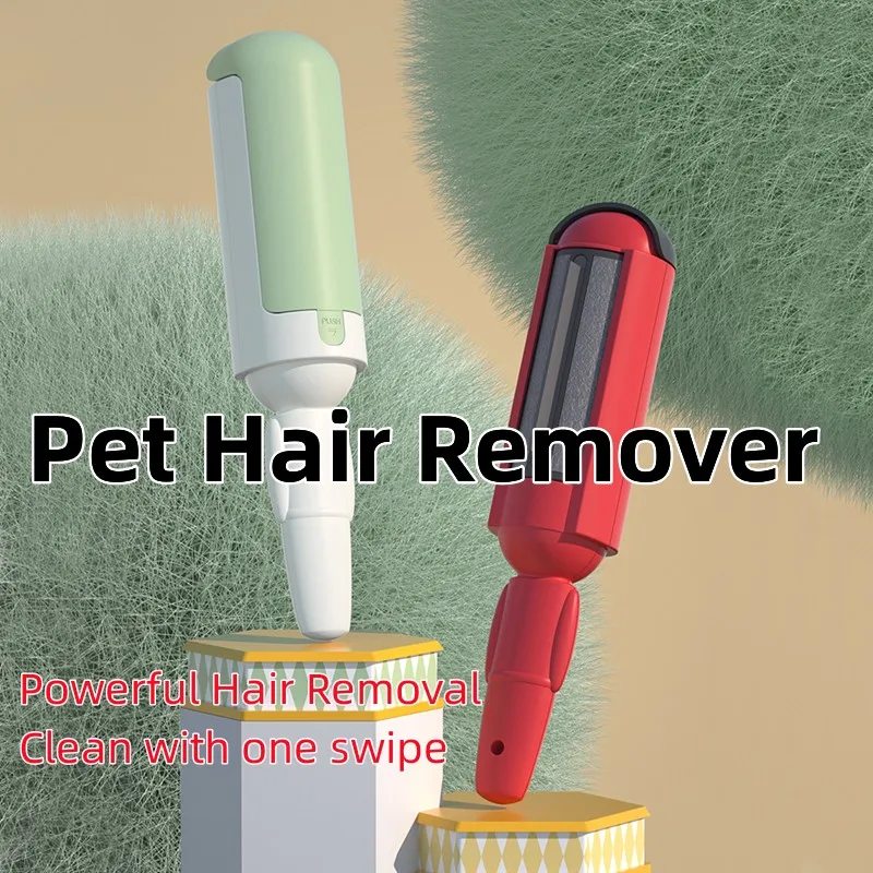 

Многофункциональная Электростатическая щетка для одежды, средство для удаления шерсти домашних животных, наклейка для шерсти кошек и собак, роликовая наклейка, самоочищающийся средство для удаления ворса