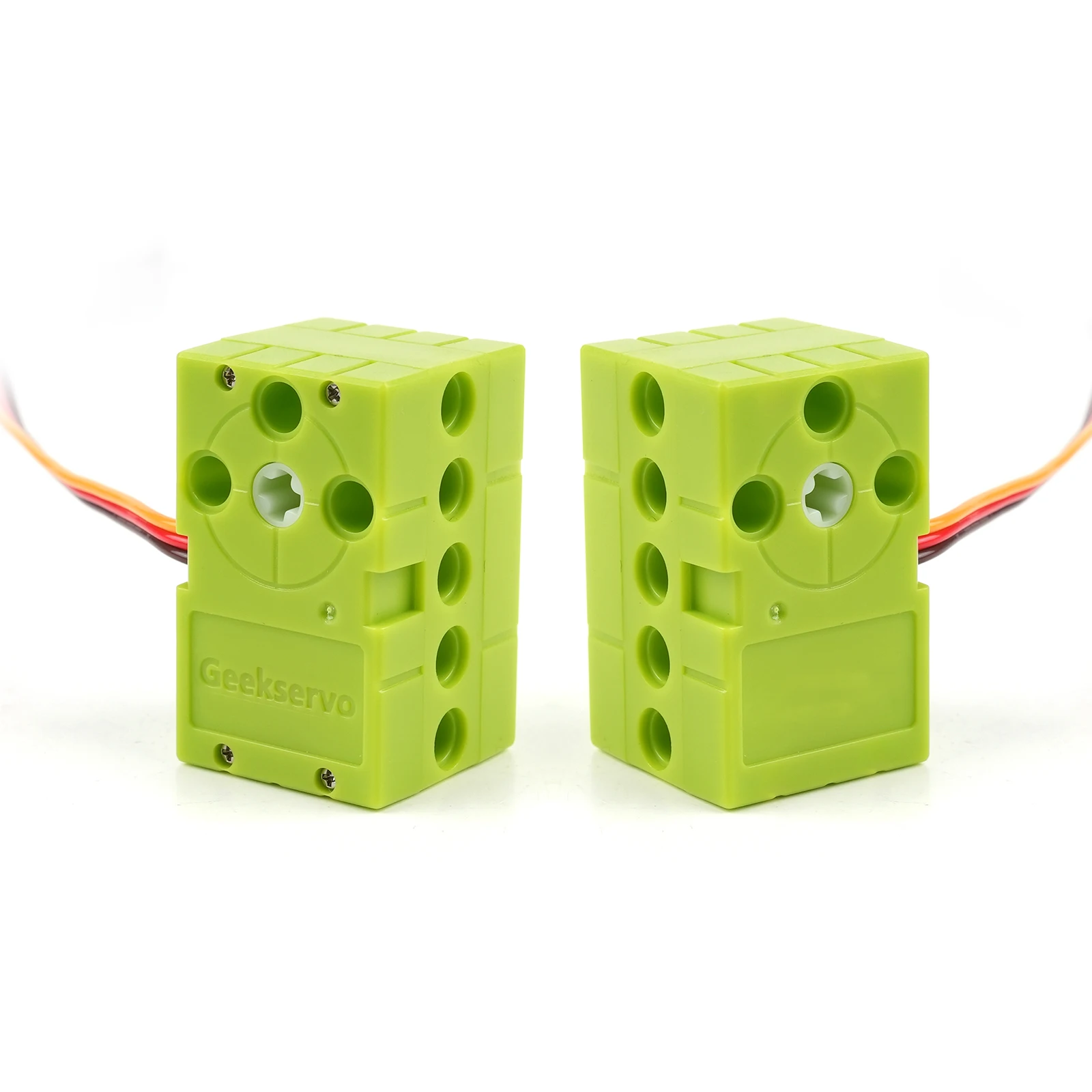 Geekservo 0.7KG 360 °   Сервопривод CWCCW с непрерывным вращением, зеленый, 4.8V-6V, PWM, для Microbit Raspberry Pi (art.: 3920da0098124) - 3920da0098124