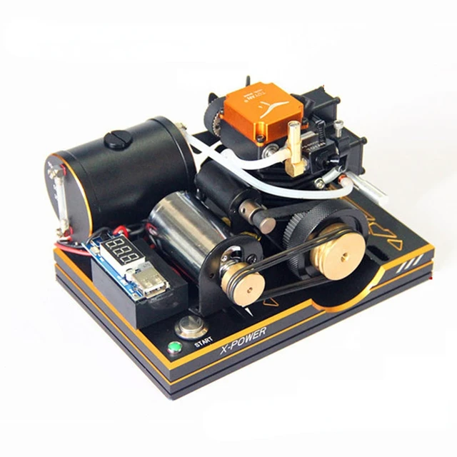 28cc Toyan V8 Methanol engine Model FS-V800 RC 4-stroke Miniature  Eight-cylinder Water Cooling Kit - AliExpress