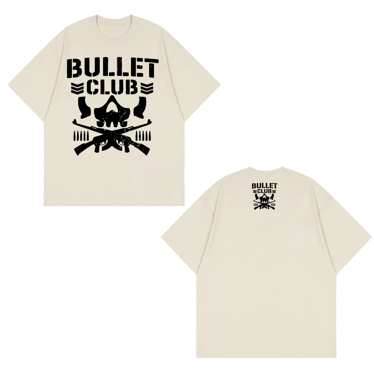 

Bullet Club Unisex T-shirt New Japan Pro-wrestling Marty Scurll Villain Club Luxury Top Fashion Trendy Back Print Men Women Tee