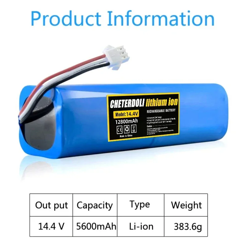 Новый аккумулятор для робота-пылесоса Proscenic M7Pro M7Max M8Pro Lydsto R1 VIOMI S9 ROIDMI EVE Plus