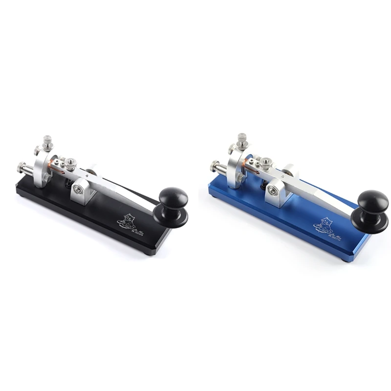

HAM Manually CAT Keyer II Morse Key Telegraph Key Ham Radio Long Paddle Manual Key For Shortwave CW Transmitter