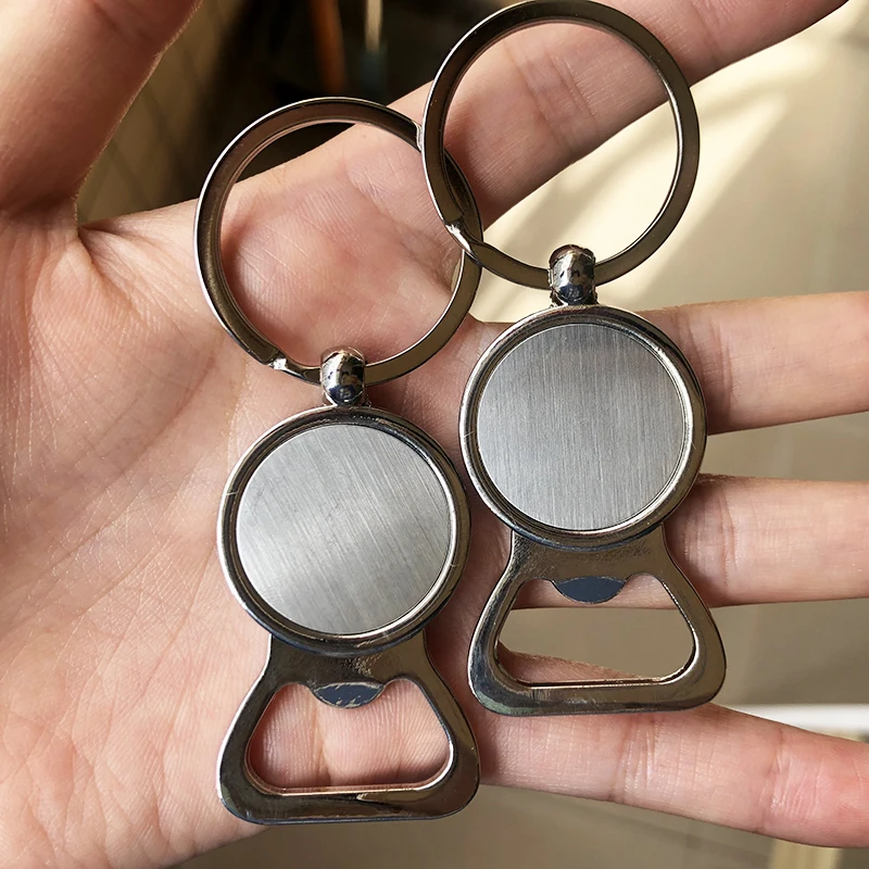 10/20/50Pcs Metal Bottle Opener DIY Cabochon Cameo Blank Base Setting Epoxy Sticker Bar Home Wine Opener Tools Making