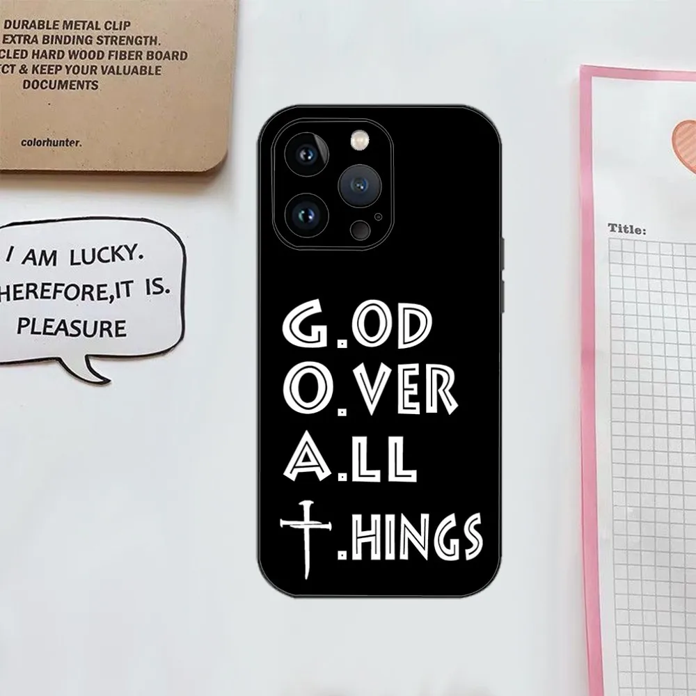 Чехол для телефона F-Faith Jesus Art Words Iphone 16 15 11 13 14 Pro Max 7 8 Plus X Xr Xs 12 mini чехол