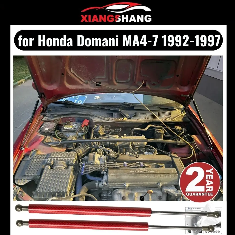 Фото Амортизатор капота для Honda Domani MA4-7 1992-1997, газовая пружина, упор для подъема капота, модифицированные газовые пружины, амортизатор №1