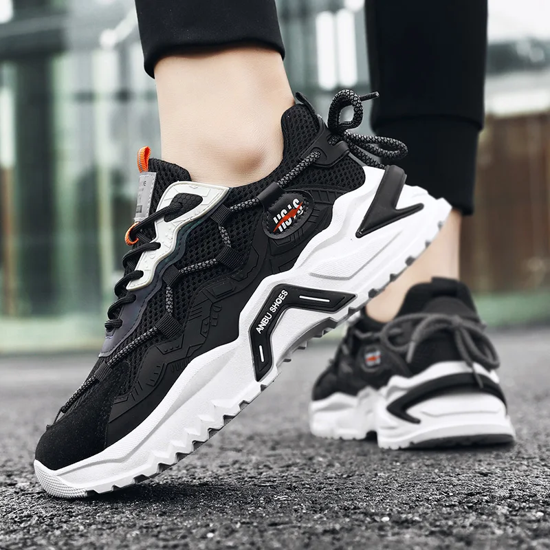 Men's Comfortable Casual Sneakers Adult Teenagers Students Outdoor Running Shoes Walking Shoes School sports shoes 39-44
