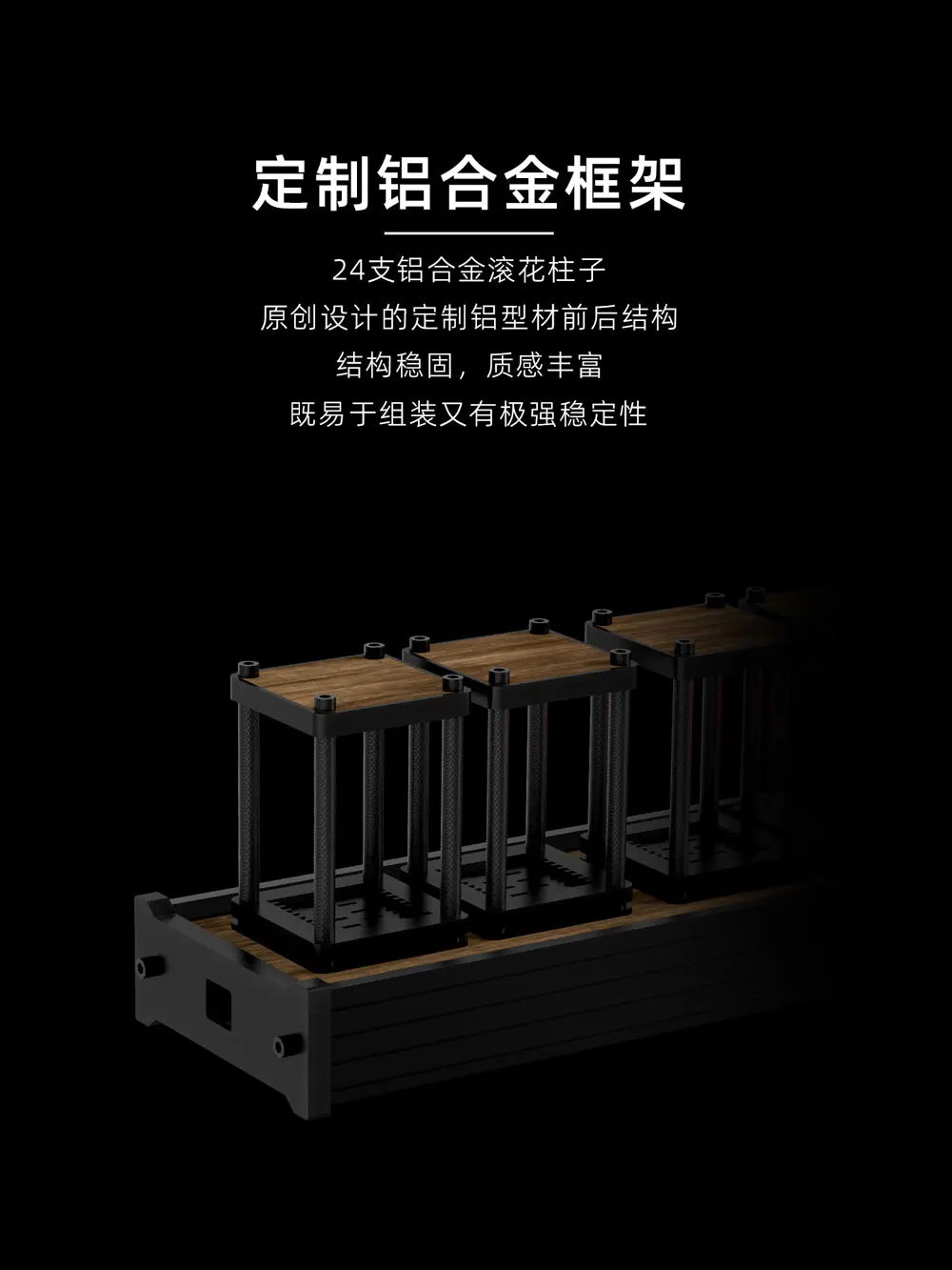 EM | RGB Светящиеся трубчатые часы набор для самостоятельной сборки настольное