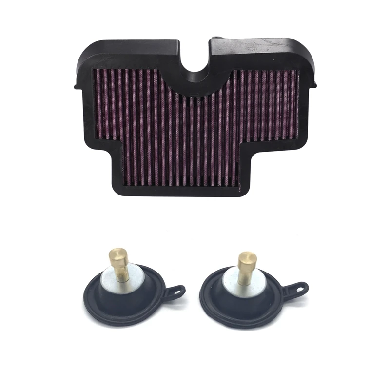 

Motorcycle Air Filter For KAWASAKI Versys With For YAMAHA TDM850 Carburetor Accelerator Valve Diaphragm