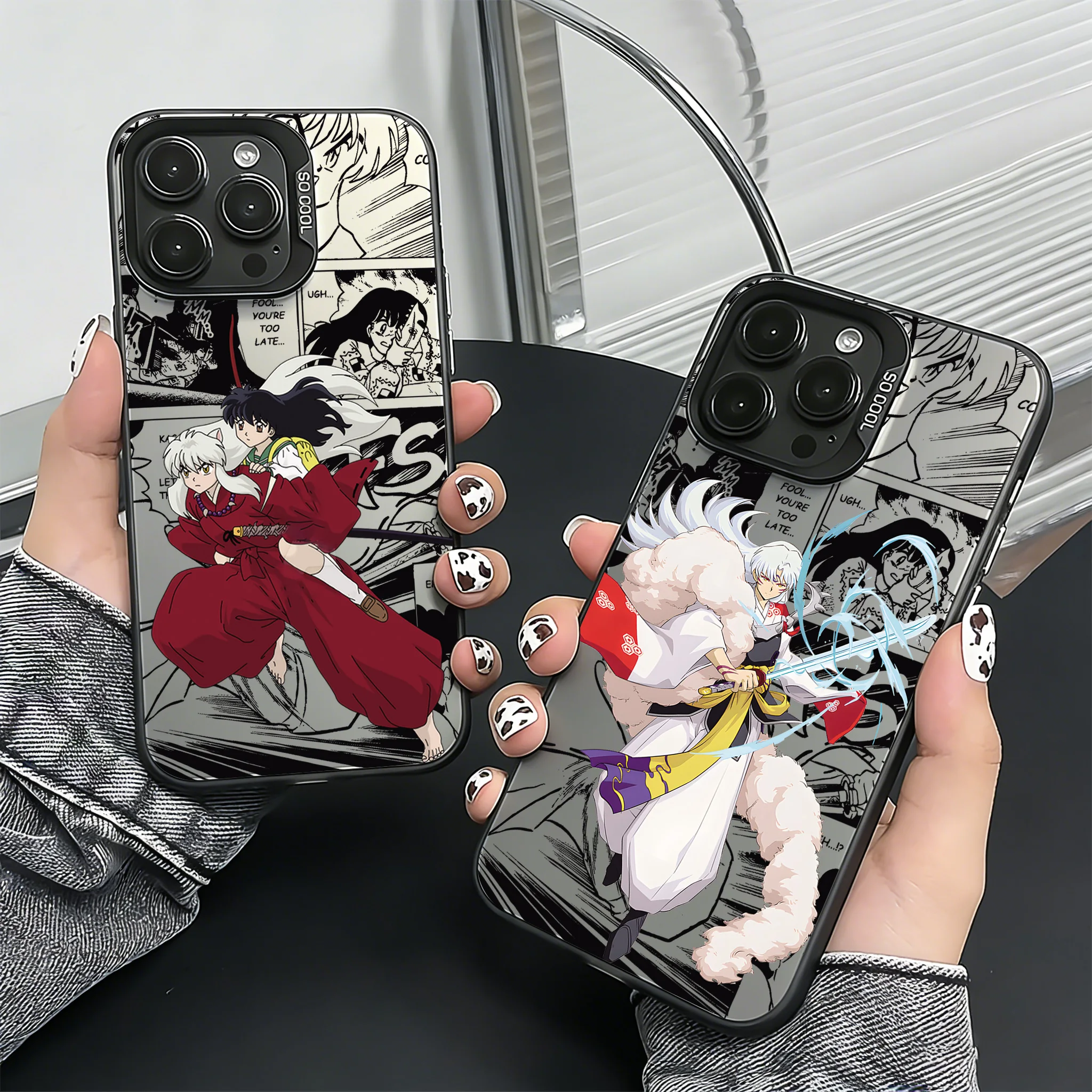 Фото Чехол для телефона Anime I-Inuyasha для Samsung Galaxy A17 A07 A16 A06 A35 A55 A25 A05S A15 A56 A54 A36 A34 A24 A26 A04 4G 5G Матовый №1