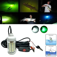 6 sided led fishing light attractor 360 degree viewing angle underwater fishing 108 led beads 2835smd waterproof lure detector