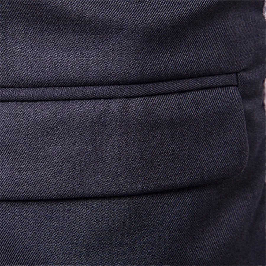 Мужской костюм жилет с v-образным вырезом приталенный деловые жилеты без рукавов