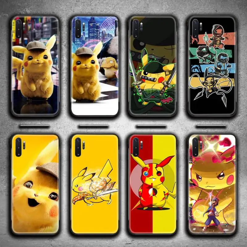 

pokemon pikachu Phone Case For Samsung Galaxy Note20 ultra 7 8 9 10 Plus lite M51 M21 M31S J8 2018 Prime