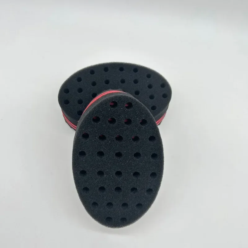 Овальная двухсторонняя Волшебная крученая щетка для волос губка натуральных