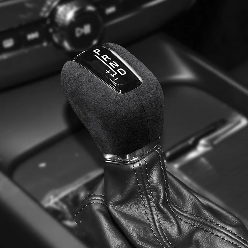 

Alcantara Gear Lerver Stick Shift Sheath Cover Shell for S60, S90 2020 2021 XC60, XC90,V60,V90 2018 2019 2020 2021