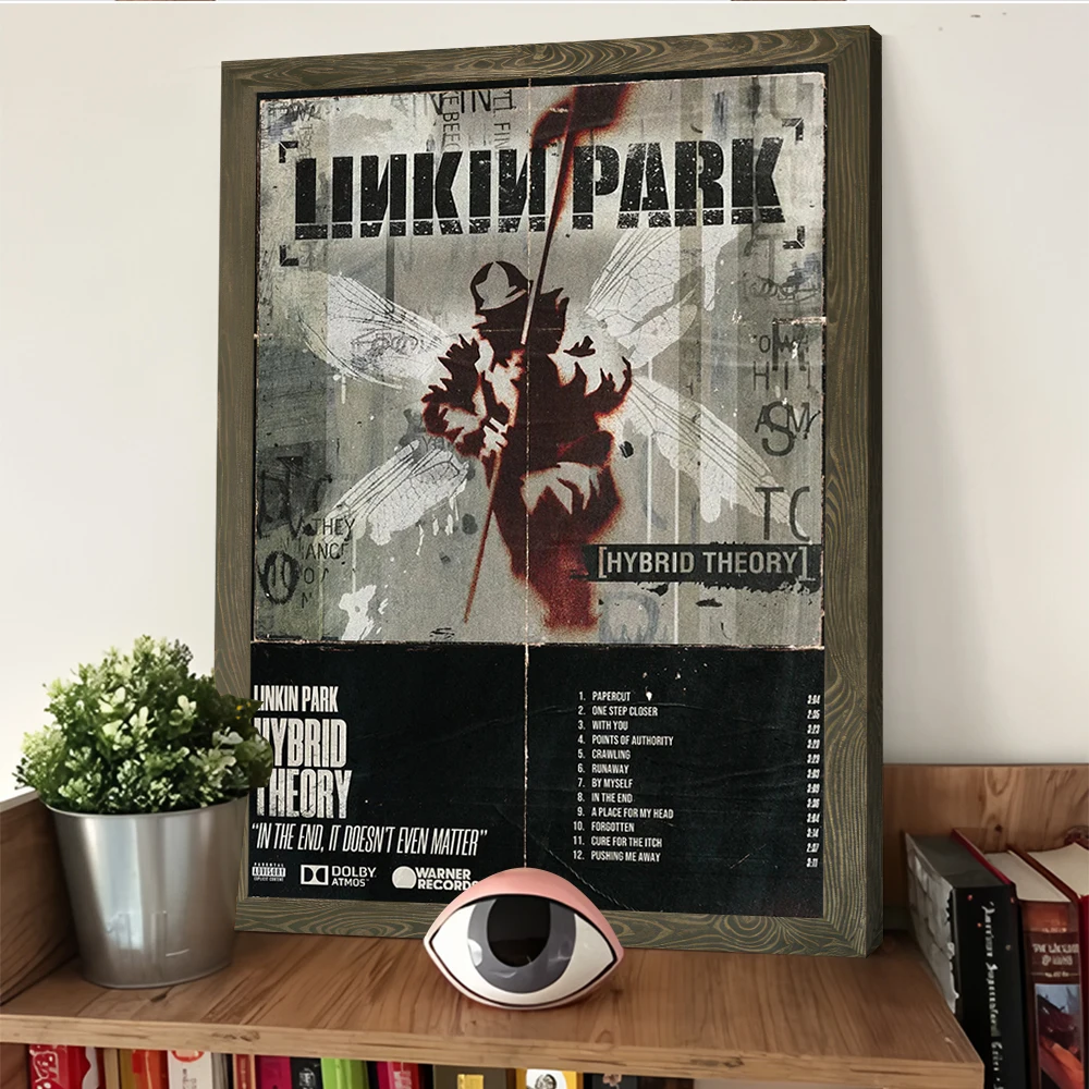 Фото Linkin Park гибридная теория печати плакатов настраиваемые картины настенная живопись на холсте для интерьера аксессуары Декор комнаты №4