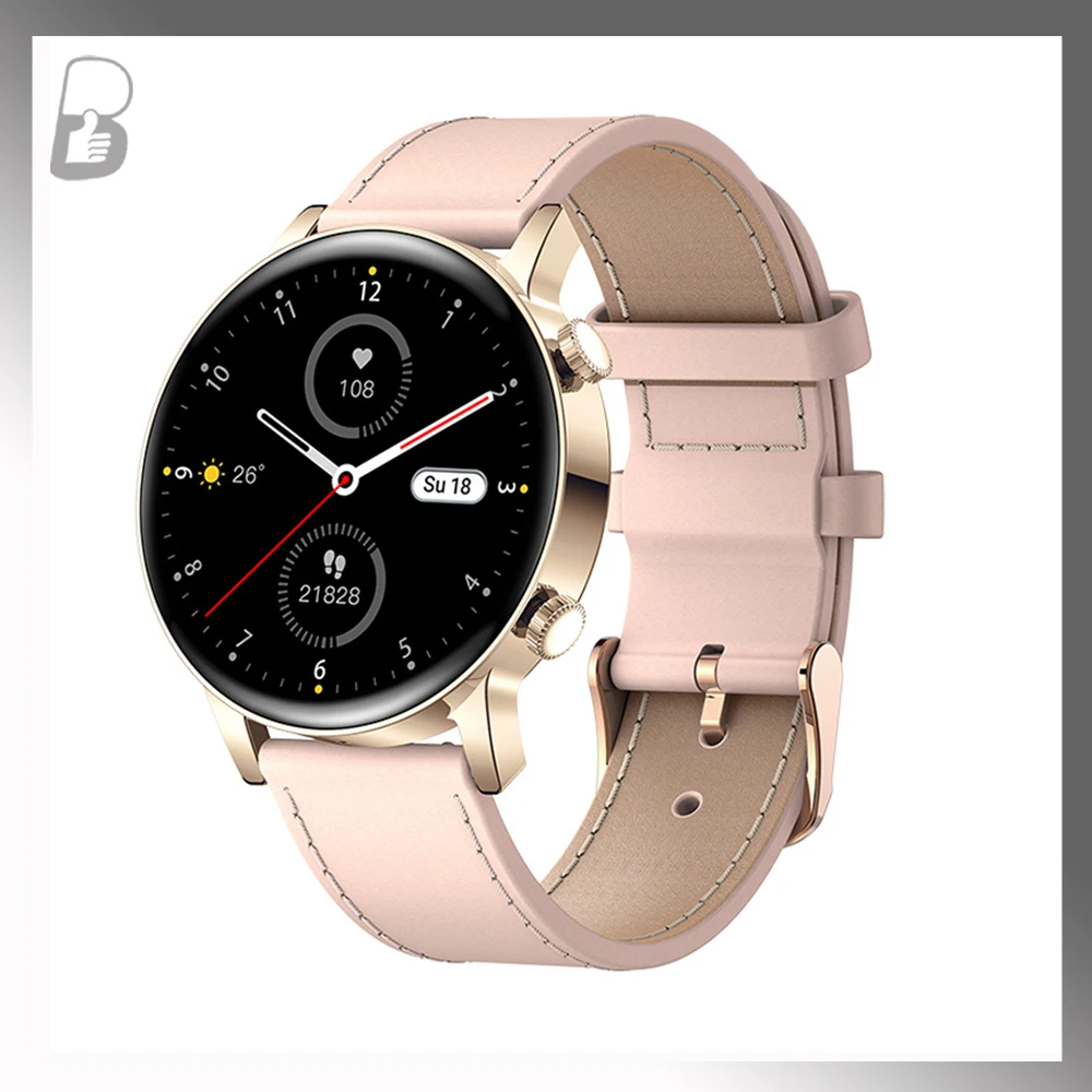

Ladies Smart Watchs Mk30 1.3Amoled Hd Screen Multiple Sport Modes Bracelet Step Counting Watchs Business Fashion Smartwatchs