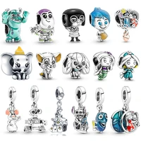 disney pandach 100 real 925 strerling silver hot air balloon charms beaded fit original bracelet beads diy jewelry making