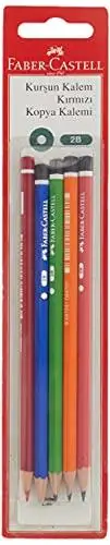 

Бренд: Faber-Castell 5504211101 Faber-Castell, непрозрачный карандаш 2B + Реплика красного цвета, Категория товара: