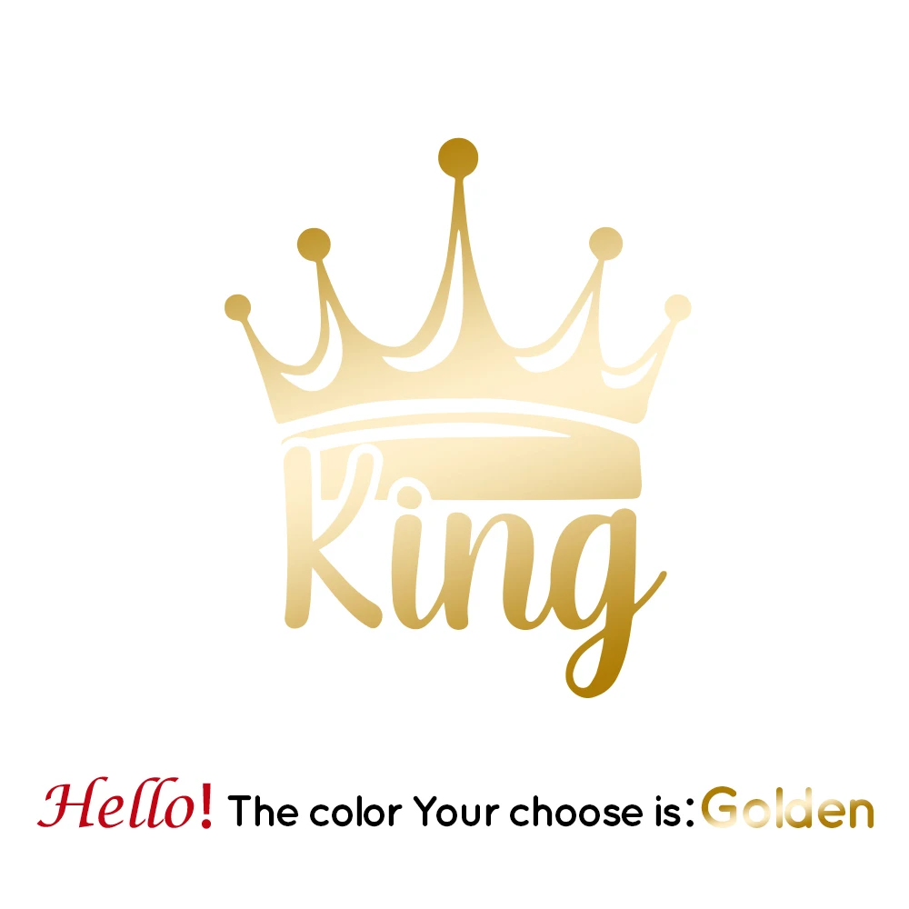 

Наклейка на моторный шлем, виниловые наклейки King для мотоциклетного шлема, наклейка, декор, королевские наклейки, наклейка, стикер