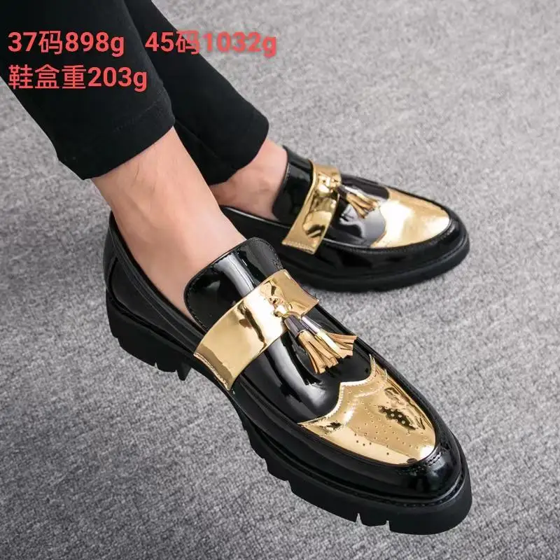 

Autumn Men's Shoes 2023 New Trendy All-Match Men's Casual Leather Shoes Sports White Slip-on Sneakers Fashion Shoes