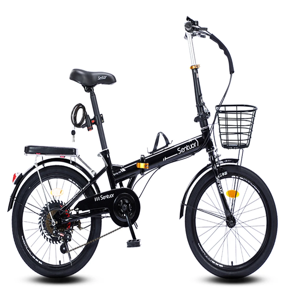 

Складной горный велосипед, 16/20/22 дюйма, одинарный/7 скоростей