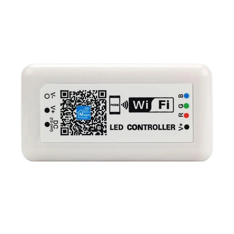 LED WIFI RGB Controller DC12-24V 4A 3CH MINI Smart Dimmer Control For iSO Android Mobile Phone Strip Lights