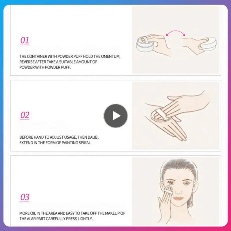 

Powder Set Powder Skin Blemishes Lightness Concealer Powder Concealer Makeup Oil Control Honey Powder Fine Powder Set Powder