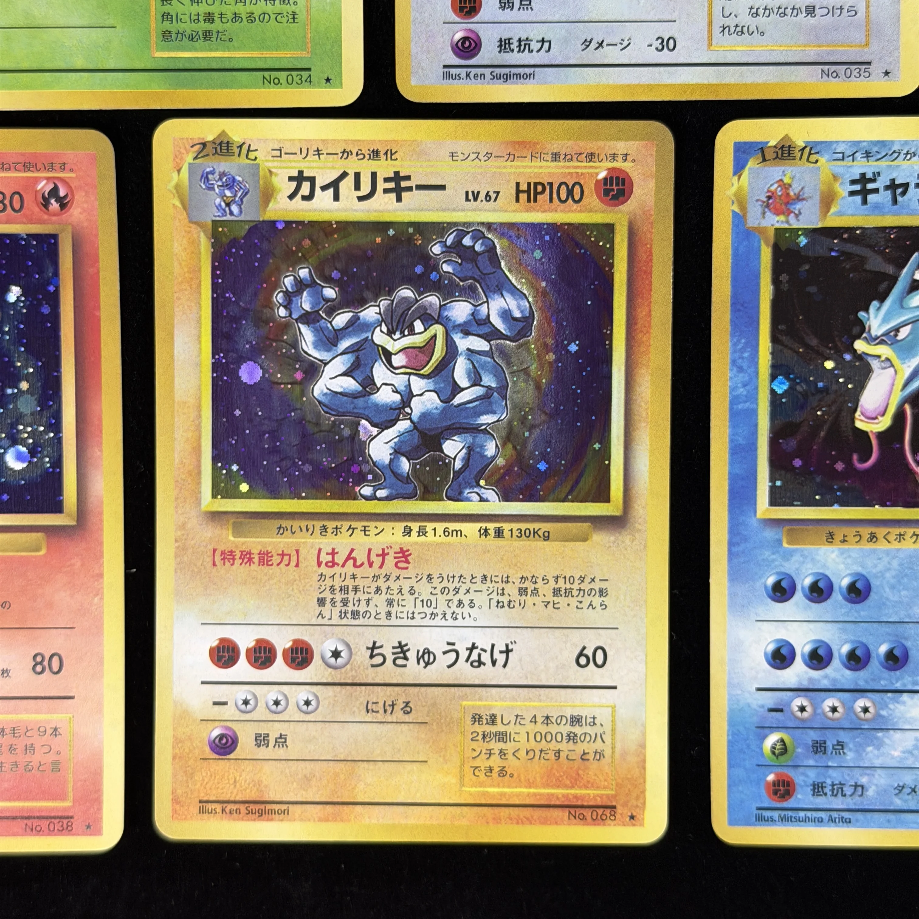 Фото Коллекционные карты PTCG JP Vintage Base Set Holo Foil с одинаковым дизайном, японские персонализированные карты для региональной мастер-коллекции №3