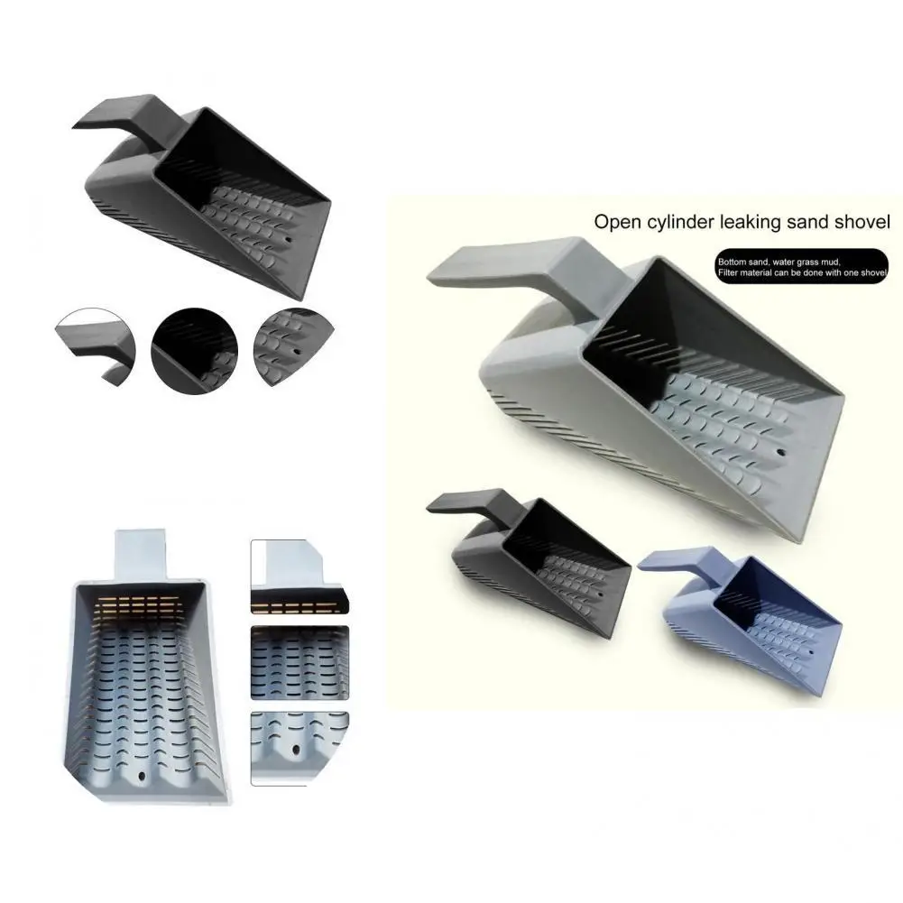 

Novel Tank Cleaning Shovel Anti-scratch Portable Soft Hold Hollow Tank Cleaner Shovel Sand Shovel Fish Tank Shovel