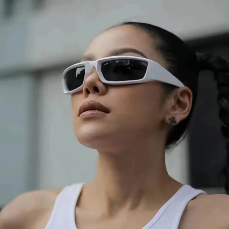 

New Small Frame Rectangle Sunglasses Women's Brand Designer Square Sun Glasses Men's Outdoor Fashion Eyewear UV400 Oculos De Sol