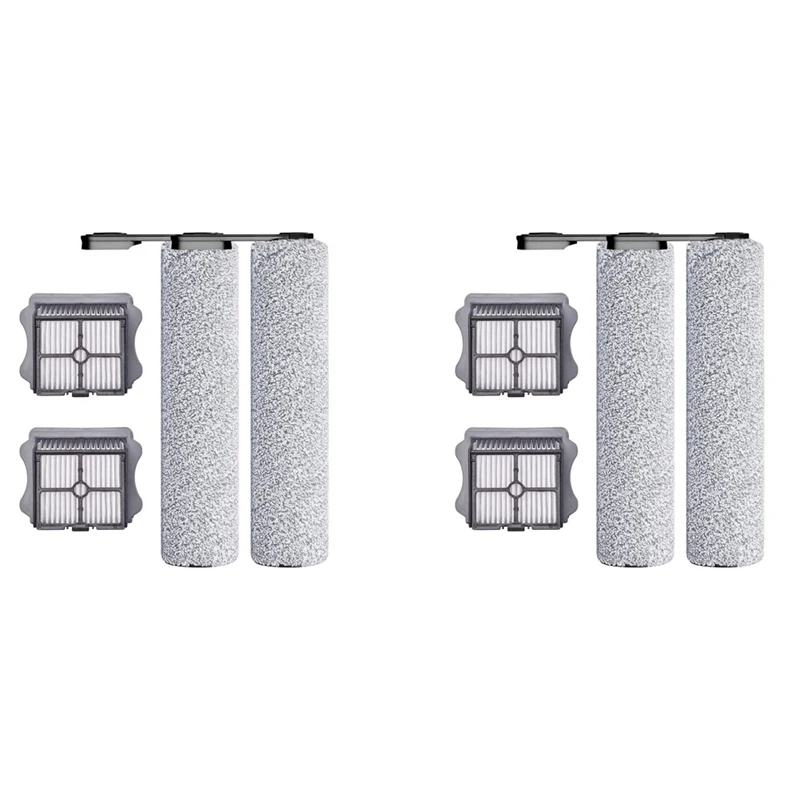 

2X Replacement Brush Roller And HEPA Filter Kit For Tineco Floor ONE S5 & S5 PRO Cordless Wet Dry Vacuum Cleaner