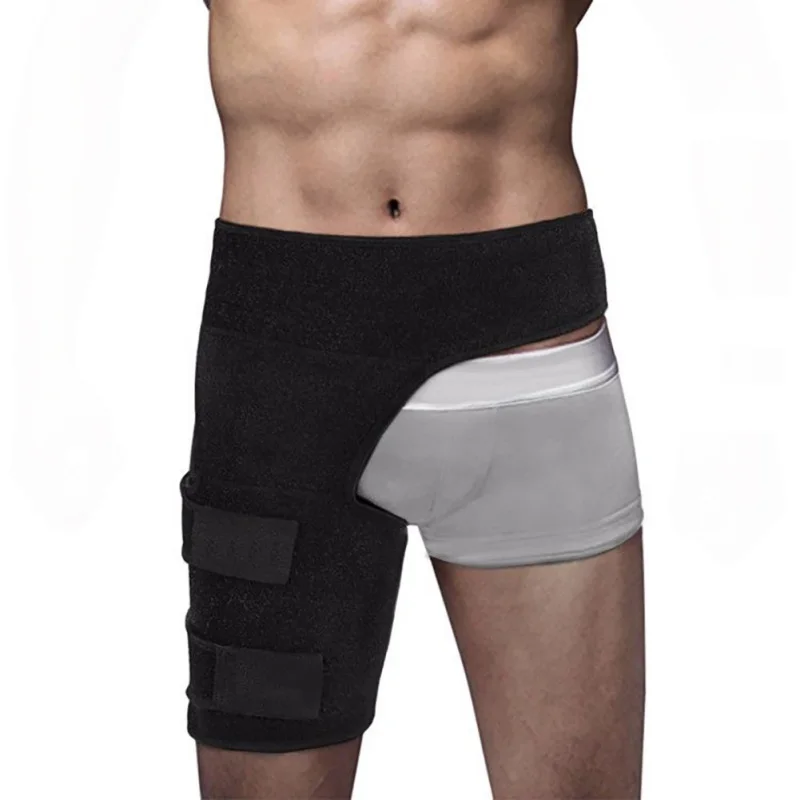 

Belt Leg Protective Gear Sciatica Nerve Pain Relief Thigh Compression Brace Hip Joints Arthritis Groin Wrap Brace Protector